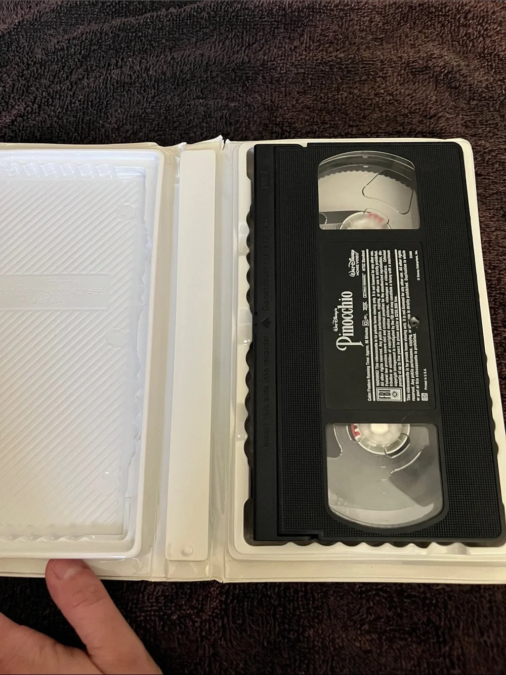 Vintage 2000s Walt Disney Pinocchio VHS - Classic Gold Collection